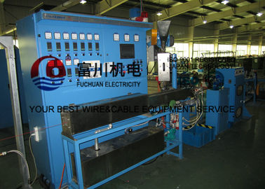 Photovoltaic 50 Wire Extruder Machine Non - Halogen Flame Resistant Wire Dia 0.6-4mm