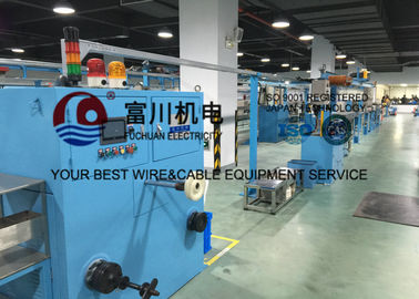 Fuchuan Wire Extruder Machine For LAN Cable With Inlet Copper Wire 2.5-3mm Max Die No. 17