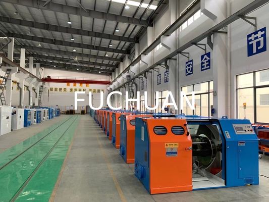 0.04-2.52mm Copper Conductor Wire Bunching Machine Making Twisting Equipment