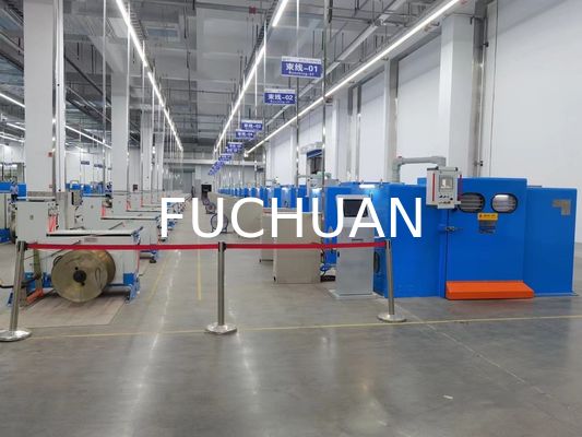 0.04-2.52mm Copper Conductor Wire Bunching Machine Making Twisting Equipment