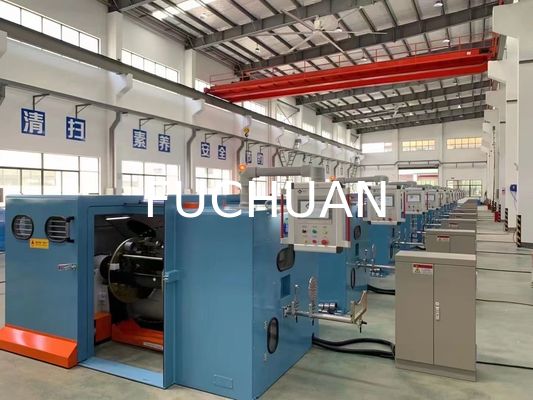 0.04-2.52mm Copper Conductor Wire Bunching Machine Making Twisting Equipment