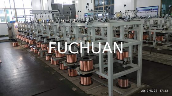 0.03-2.52mm Tinned Copper Wire Bunching Machine Cable Making Twisting Equipment