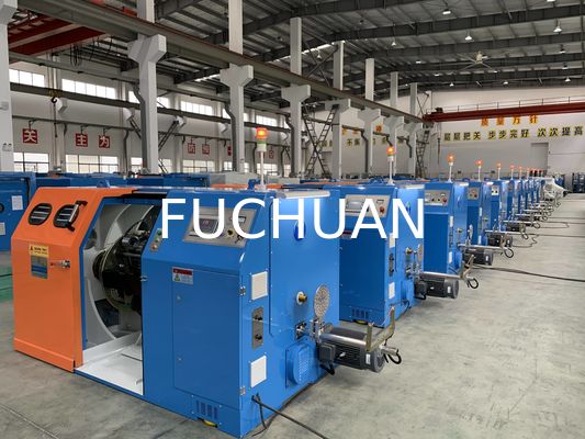 7.5KW Cable Wire Twisting Machine Tool Ral5015 Sky Blue Coating Customized