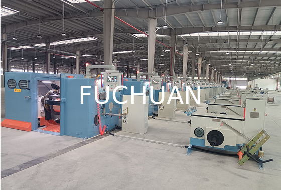 Fuchuan High Speed Double Twist Bunching Machine Copper Wire Twisting Equipment