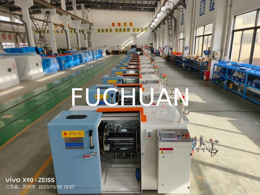 S Or Z Twist Direction Copper Wire Bunching Twisting Buncher Machine Electric Changing Pitches With PLC Control System