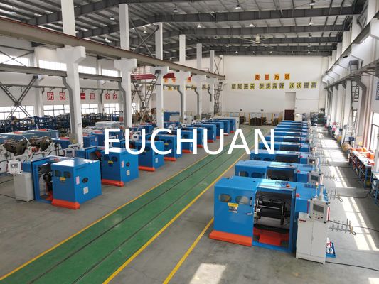 Stranding Bare Copper Alloy Electric Wire Bunching Machine 100m min Speed