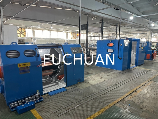 Automatic 100-350kg/h Copper Wire Interweaving Machine with 100m/min Speed