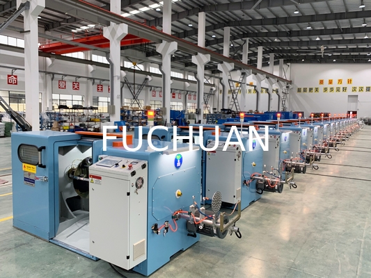 Wire Diameter 0.2-1.04mm Copper Wire Bunching Machine Capacity 100-350kg/h For Copper-clad Aluminium
