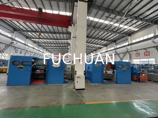 Electric Powered Copper Wire Bunching Machine Automatic Capacity 100-350kg h