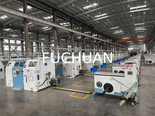 Aluminum Wire Copper Wire Double Twist Buncher Machine 380V Voltage For Smooth Operation
