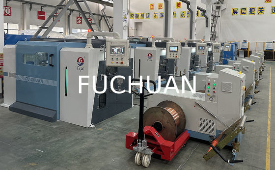 Advanced Electronic Pitches Double Twist Buncher Stranding Machine For Fit Wire
