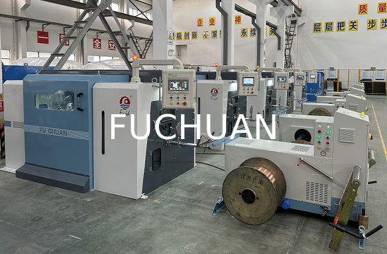 Wire Bunching Machine Double Twist Bare Copper Wire Combining Electronic Changing Pitches