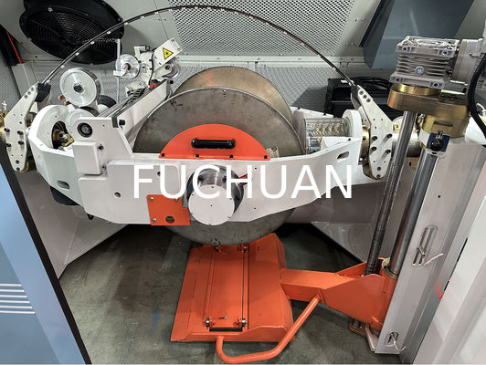 S Or Z Twist Direction Copper Wire Bunching Machine Electric Changing Pitches PLC Control
