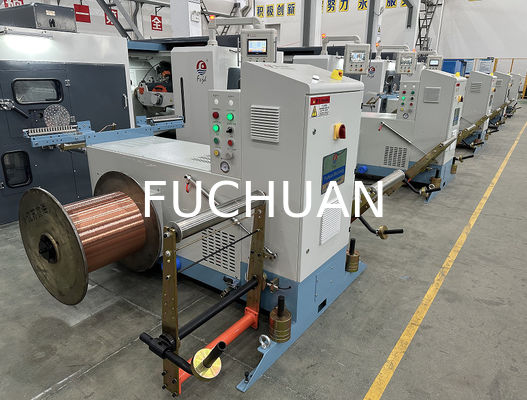 Aluminum Wire Copper Wire Double Twist Buncher Machine 380V Voltage For Smooth Operation