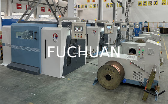 Advanced Electronic Pitches Double Twist Buncher Stranding Machine For Fit Wire