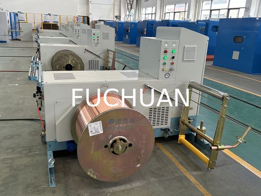 Tinned Wire Stranding Copper Wire 630 Double Twist Bunching Machine Fuchuan