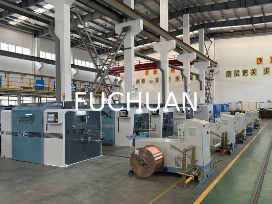 Tinned Wire Stranding Copper Wire 630 Double Twist Bunching Machine Fuchuan