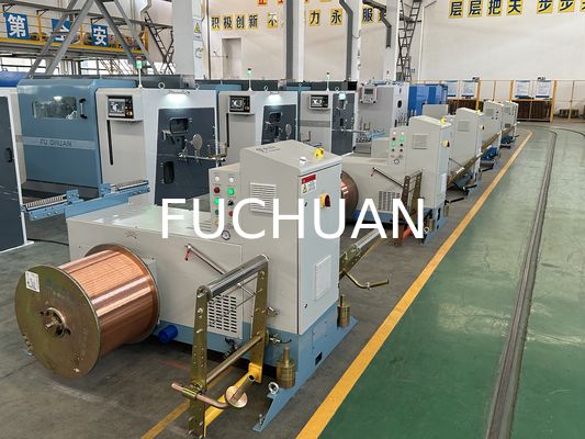 Tinned Wire Stranding Copper Wire 630 Double Twist Bunching Machine Fuchuan