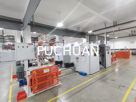Copper 0.8-2.8mm Cable Core Wire Double Twist Bunching Machine Buncher Twisting Winding