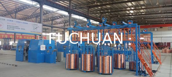 Copper 0.8-2.8mm Cable Core Wire Double Twist Bunching Machine Buncher Twisting Winding