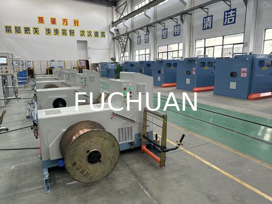 Robust Construction Double Twist Bunching Machine High Speed Operation Precise Wire Stranding
