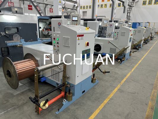 Robust Construction Double Twist Bunching Machine High Speed Operation Precise Wire Stranding