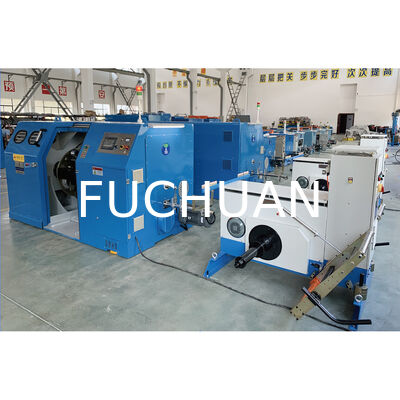 Adjustable Traversing Width Double Twist Bunching Machine High Speed Lay Length Custom Wire Stranding