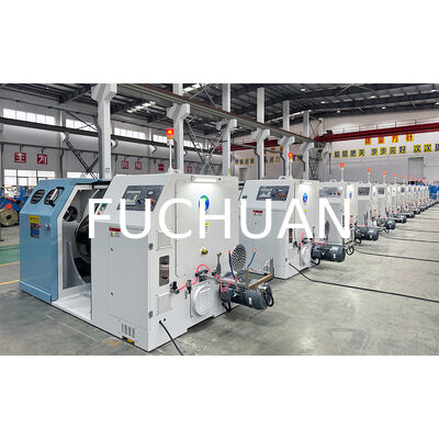 Adjustable Traversing Width Double Twist Bunching Machine High Speed Lay Length Custom Wire Stranding