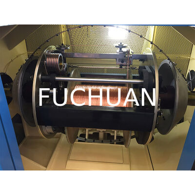 High Speed Double Twist Bunching Machine with Adjustable Traversing Width and Lay Length for Custom Wire Stranding Requirements