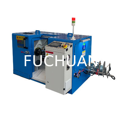 0.03-0.18mm Automatic Double Twist Copper Wire Bunching Machine Cable Equipment