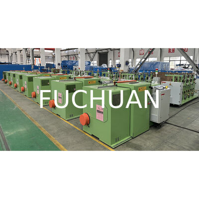 Fuchuan 400b High Speed Bunching Machine for Fine Copper Wire Stepless Twisting Pitch Adjusting Cable Machines