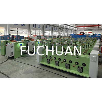 Fuchuan 400b High Speed Bunching Machine for Fine Copper Wire Stepless Twisting Pitch Adjusting Cable Machines