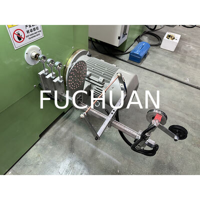Fuchuan High Speed Copper Wire Double Twister Bunching Stranding Machine HMI Pitch