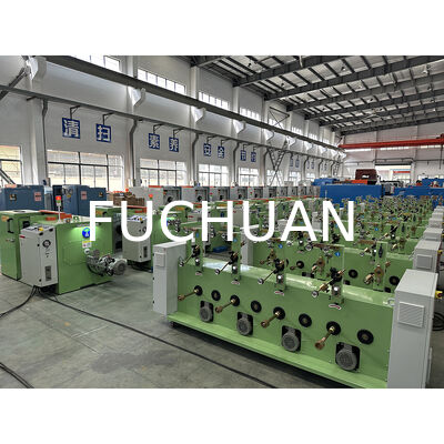 Fuchuan High Speed Copper Wire Double Twister Bunching Stranding Machine HMI Pitch