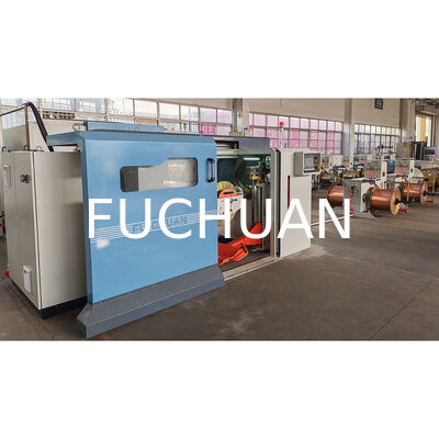 Fuchuan FC-800 Auto High-Speed Copper Wire Cable Bunching Double Twisting Machine
