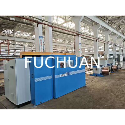 Fuchuan FC-800 Auto High-Speed Copper Wire Cable Bunching Double Twisting Machine