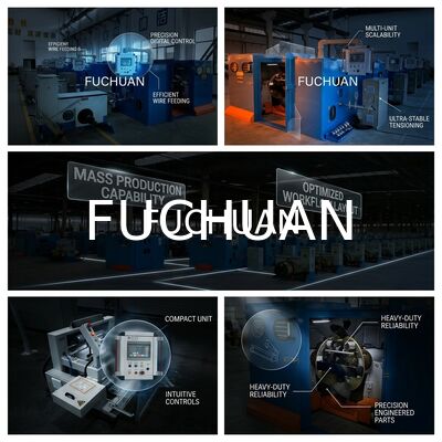 Wire Bunching Machine High Speed Double Twist Design FC-1000B Copper Stranding Equipment 18.5KW