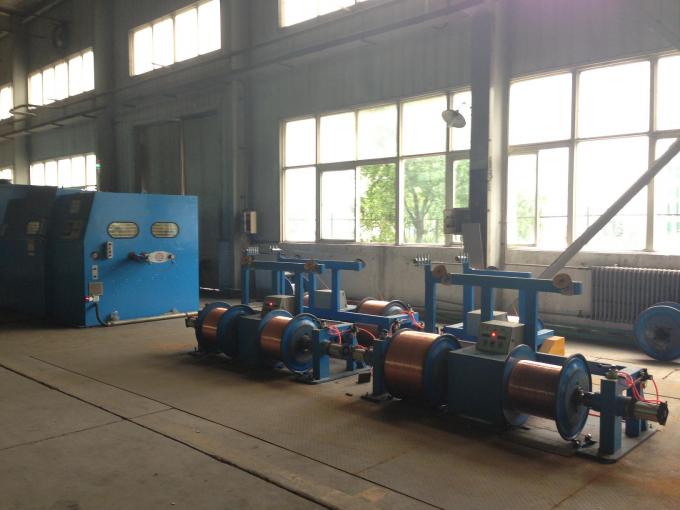 400 Tube Silver Jacketed Copper Wire Twisting Machine 30Kw Low Noise 0