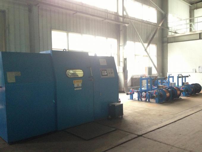 400 Tube Silver Jacketed Copper Wire Twisting Machine 30Kw Low Noise 1