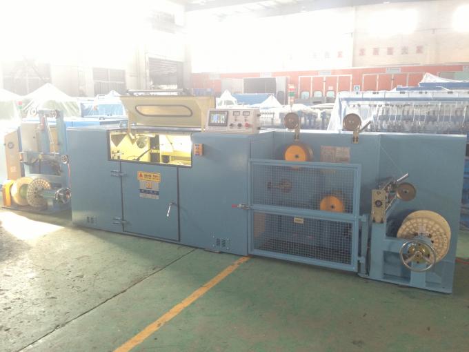 Silver Jacketed Wire Twisting Machine , Diameter 800mm Wire Twister Machine 1