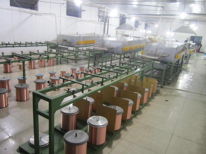 0.03mm - 0.08mm Tiny Wire Annealing Machine 26Kw Take Up Control 1