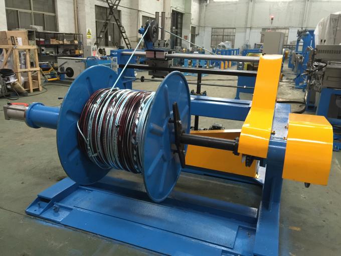 Wire Take Up PVC Extruder Machine Big Shaft Cable Sheathing Line 0