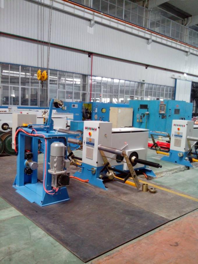 Doubling Wire Twisting Machine , Active Copper Wire Bunching Machine 0