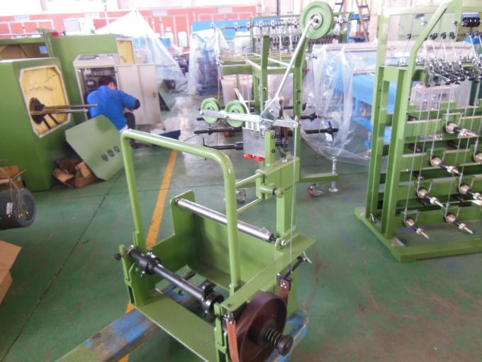 Frame Type Copper Wire Passive Pay Off Machine Apple Green With Buncher 1