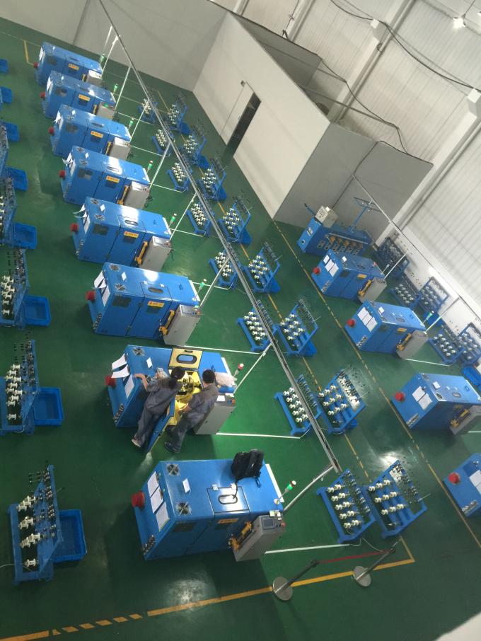 PLC Control Copper Wire Twisting Machine 300mm Bobbin 2300&times;1100&times;1330 mm 0