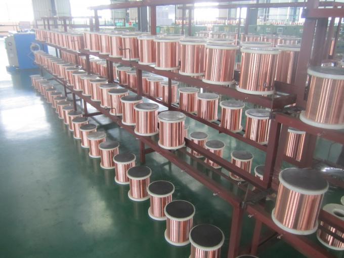 100M / Min Tube Wire Annealing Machine Sky Blue With Brush Pay Off Method