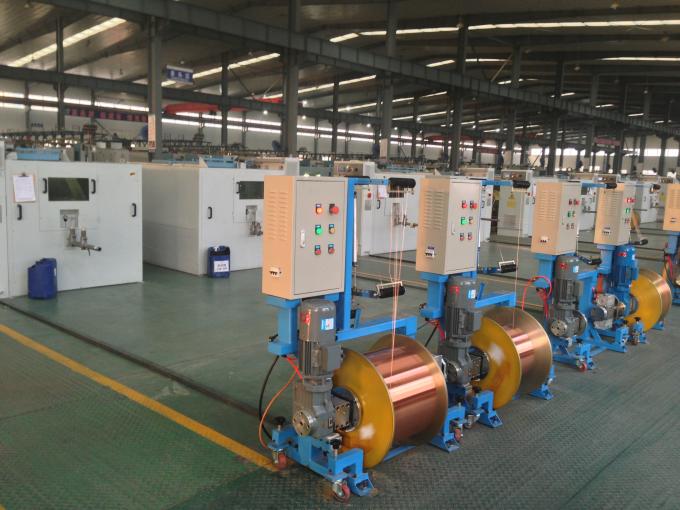 Normal Pay Off  Wire Buncher Machine 1.5Kw Motor Drive Pneumatic Tension Control 0