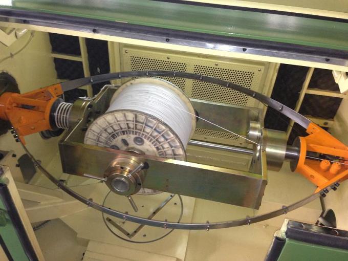 2500RPM Bare Copper Wire Twisting Machine 3.7Kw For High Frequency Data Cable 0