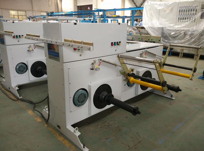 Active Copper Wire Pay Off Machine Four Shafts / Bobbins Diameter 800