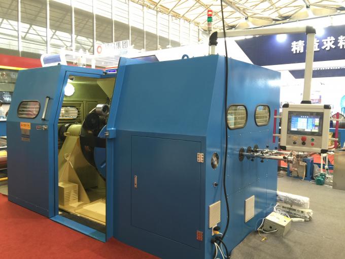 Double Core Wire Twist Machine , Copper Wire Buncher Machine 0